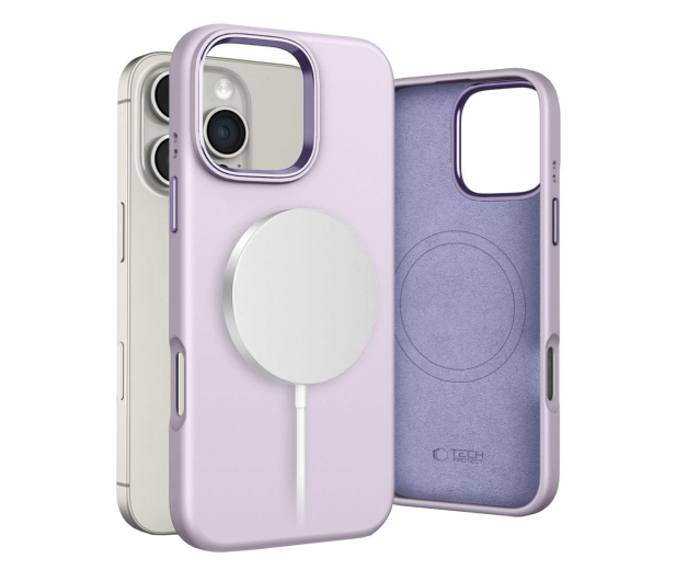 TECH-PROTECT Silicone Pure Magsafe do iPhone 16 Pro Max mauve 5906302372614 - 1296666 - zdjęcie